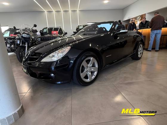 MERCEDES-BENZ SLK 200 1.8 16V KOMPRESSOR GASOLINA AUTOMÁTICO MERCEDES-BENZ SLK 200 1.8 16V KOMPRESSOR GASOLINA AUTOMÁTICO
